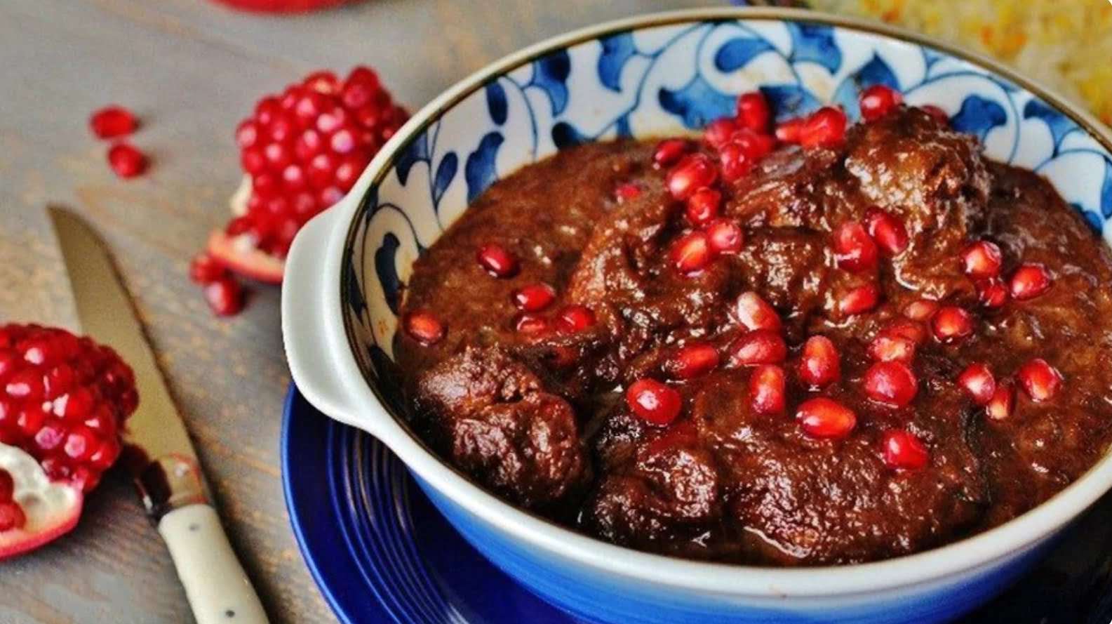 طرز تهیه خورشت فسنجون اصیل ایرانی