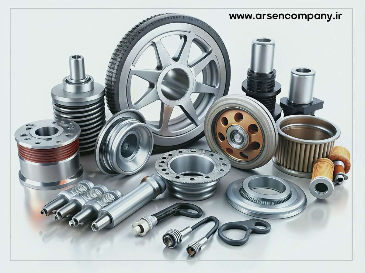 لیستی از لوازم یدکی اصلی جلوبندی خودرو